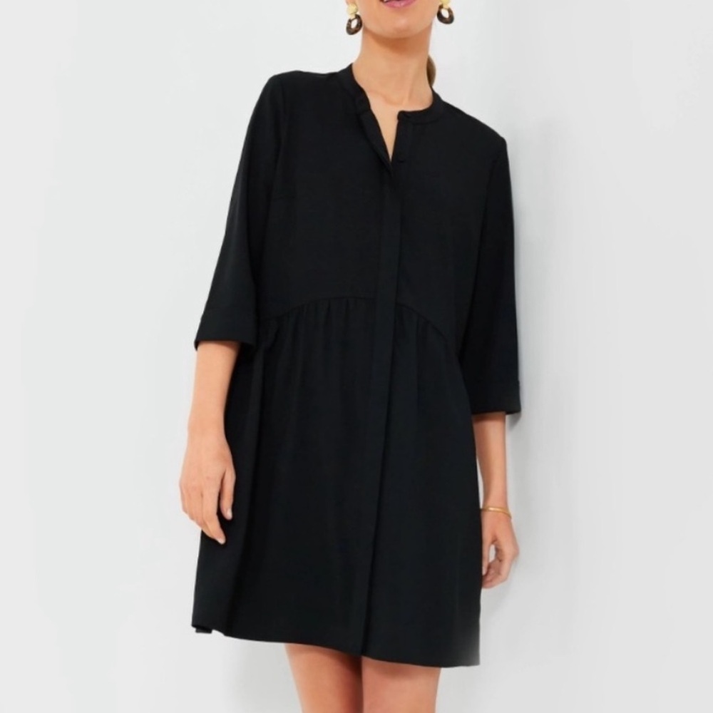 Tuckernuck xs Royal Black shirt Dress